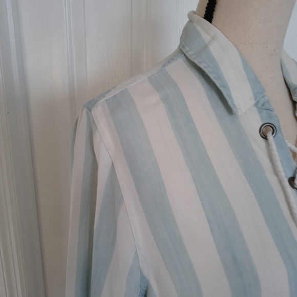 Rails Uli Lace Up Corset Shirt - Picture 8 of 13